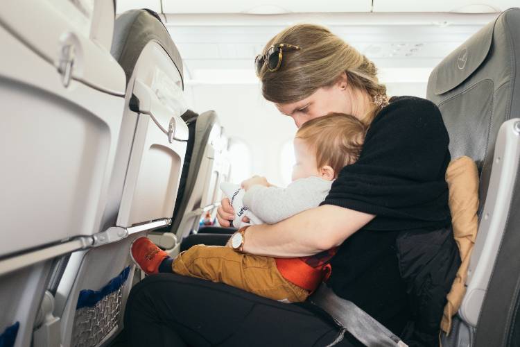 Top Tips for Flying with a Baby (0-12 Months)